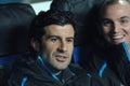 Luis Figo before the match Royalty Free Stock Photo